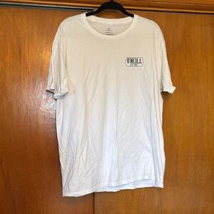 O'Neill Men's White Short-Sleeve Logo Tee